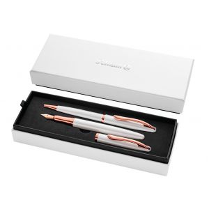 Zestaw Pelikan Jazz Noble Elegance Długopis + Pióro wieczne, Pearl
